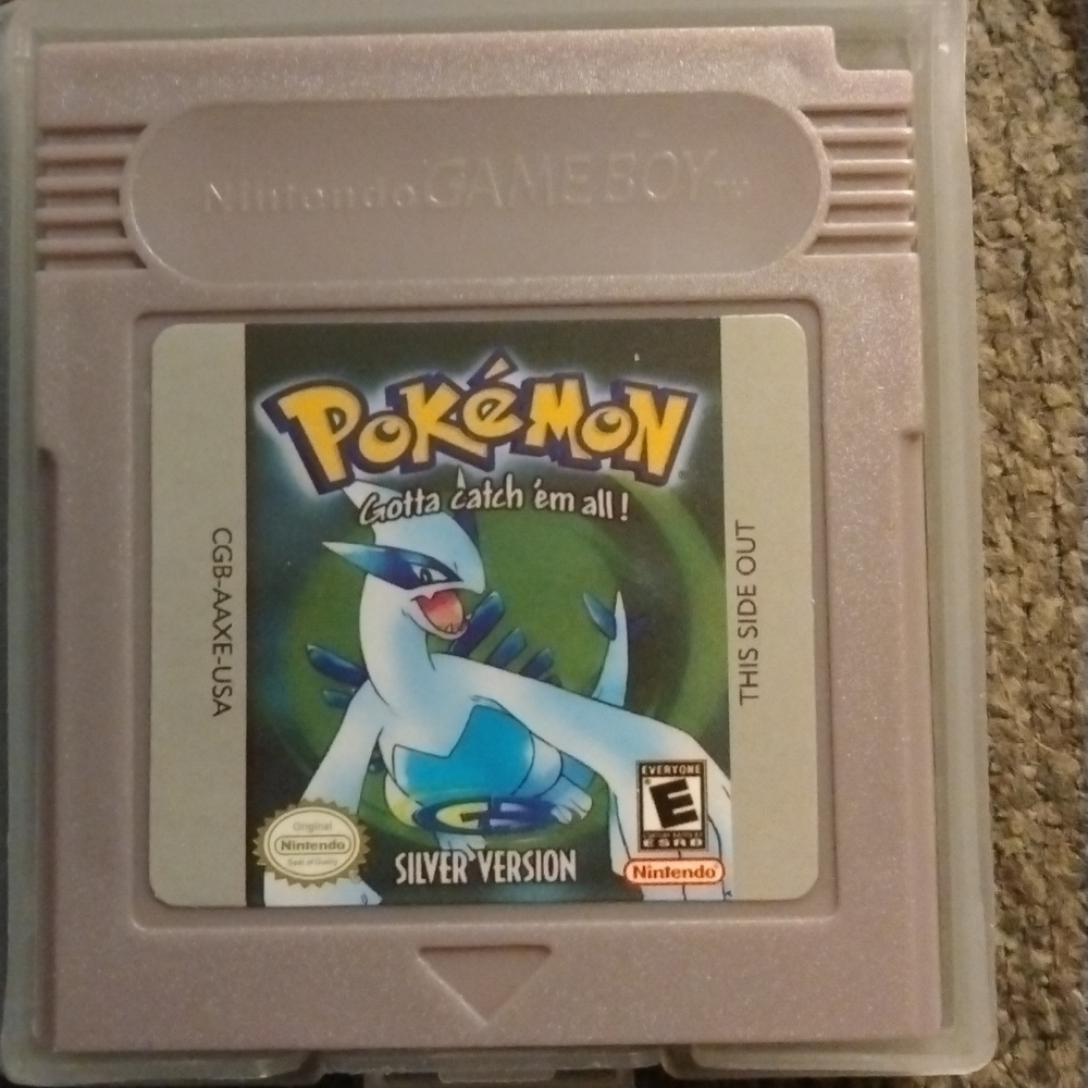 Gameboy Pokemon silver